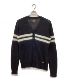 NEIGHBORHOOD（ネイバーフッド）の古着「MOHAIR MW-CARDIGAN LS / モヘヤカーディガン」｜ブラック