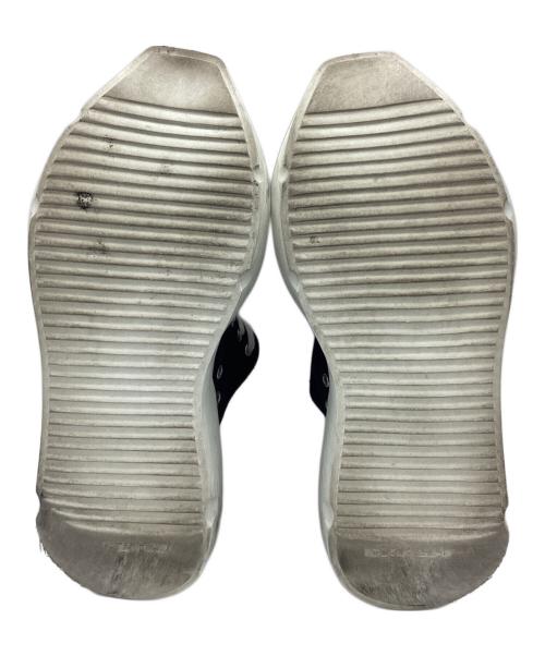 DRKSHDW（ダークシャドウ）DRKSHDW (ダークシャドウ) アブストラクト ローカット スニーカー ブラック×ホワイト サイズ:42の古着・服飾アイテム