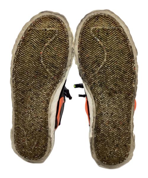 NIKE（ナイキ）NIKE (ナイキ) READYMADE (レディメイド) Blazer Mid/ブレーザーミッド/ハイカットスニーカー ブラック×オレンジ サイズ:28の古着・服飾アイテム