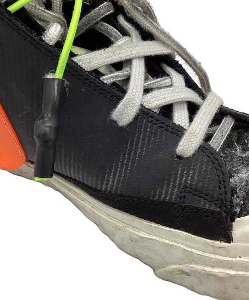 NIKE（ナイキ）NIKE (ナイキ) READYMADE (レディメイド) Blazer Mid/ブレーザーミッド/ハイカットスニーカー ブラック×オレンジ サイズ:28の古着・服飾アイテム