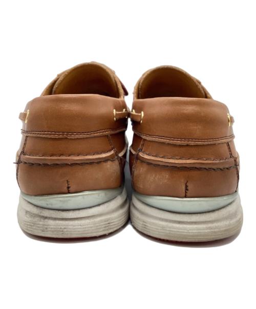 HIROSHI TSUBOUCHI（ヒロシツボウチ）HIROSHI TSUBOUCHI (ヒロシツボウチ) モカシンスニーカー ブラウン サイズ:8.5の古着・服飾アイテム