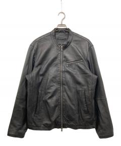 中古・古着通販】EEZAN (イーザン) ダブルライダースジャケット
