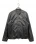 JOHN VARVATOS（ジョン・バルベイトス）の古着「シングルライダースジャケット」｜ブラック