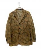 POLO RALPH LAURENポロ・ラルフローレン）の古着「総柄テーラードジャケット」｜ベージュ