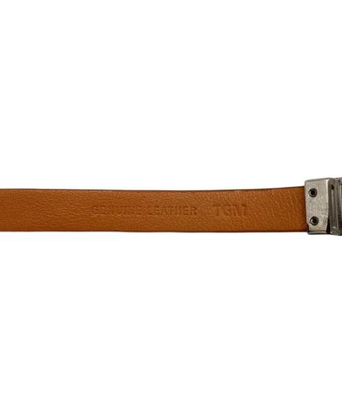 TOD'S（トッズ）TOD'S (トッズ) レザーバングル オレンジの古着・服飾アイテム