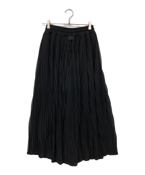 DIESEL（ディーゼル）DIESEL (ディーゼル) プリーツワイドパンツ ブラック サイズ:XSの古着・服飾アイテム