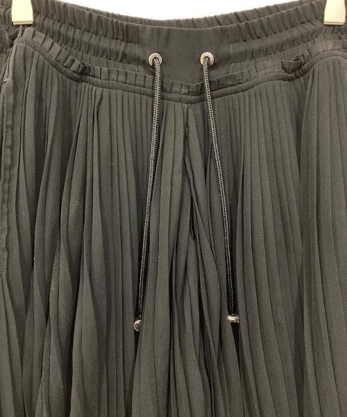 DIESEL（ディーゼル）DIESEL (ディーゼル) プリーツワイドパンツ ブラック サイズ:XSの古着・服飾アイテム