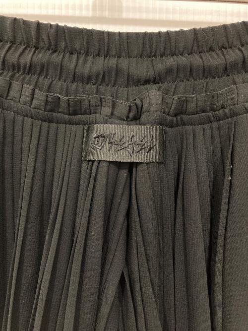 DIESEL（ディーゼル）DIESEL (ディーゼル) プリーツワイドパンツ ブラック サイズ:XSの古着・服飾アイテム