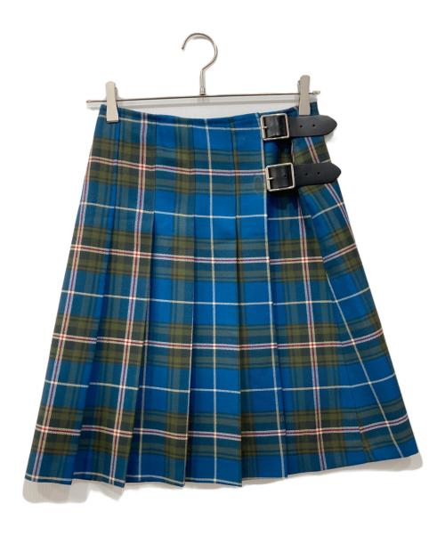 O'NEIL OF DUBLIN（オニールオブダブリン）O'NEIL OF DUBLIN (オニールオブダブリン) ラップスカート ブルー サイズ:US6の古着・服飾アイテム