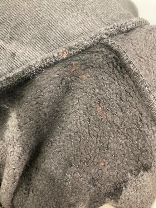 LOS ANGELES APPAREL（ロサンゼルスアパレル）LOS ANGELES APPAREL (ロサンゼルスアパレル) タイダイジップパーカー グレー サイズ:Lの古着・服飾アイテム