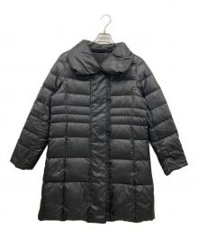 HIROKO BIS（ヒロコビス）の古着「セミロングダウンコート」｜ブラック