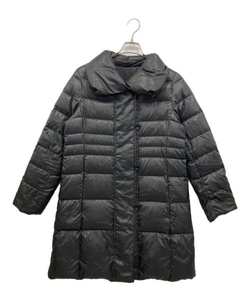 HIROKO BIS（ヒロコビス）HIROKO BIS (ヒロコビス) セミロングダウンコート ブラック サイズ:9の古着・服飾アイテム