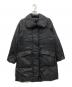 中古・古着 HIROKO BIS (ヒロコビス) セミロングダウンコート ブラック サイズ:9：8000円