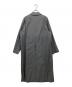 MARGARET HOWELL (マーガレットハウエル) ステンカラーコート グレー サイズ:3：7000円