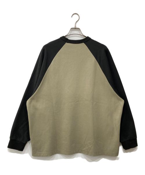 masonprince（メゾンプリンス）MASONPRINCE (メゾンプリンス) ラグランカットソー ベージュ サイズ:4の古着・服飾アイテム
