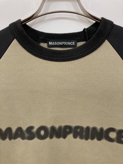 masonprince（メゾンプリンス）MASONPRINCE (メゾンプリンス) ラグランカットソー ベージュ サイズ:4の古着・服飾アイテム