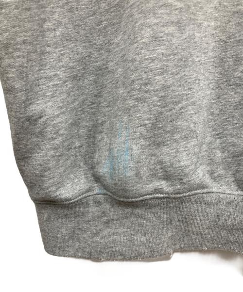 masonprince（メゾンプリンス）masonprince (メゾンプリンス) オーバーサイズ ペイント加工 ZIPパーカー グレー サイズ:3の古着・服飾アイテム