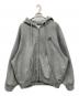 masonprince（メゾンプリンス）の古着「オーバーサイズ ペイント加工 ZIPパーカー」｜グレー