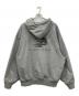 masonprince (メゾンプリンス) オーバーサイズ ペイント加工 ZIPパーカー グレー サイズ:3：9000円