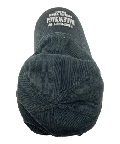 BALENCIAGA（バレンシアガ）BALENCIAGA (バレンシアガ) ベースボールキャップ ブラック サイズ:Lの古着・服飾アイテム