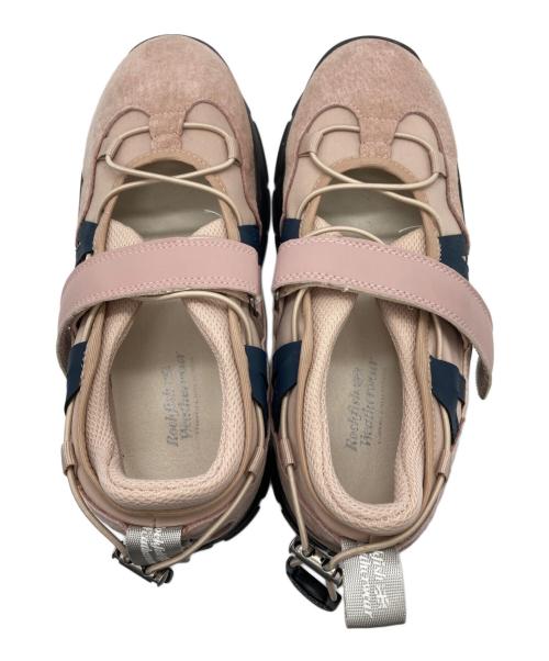 Rockfish Weatherwear（ロックフィッシュウェザーウェア）Rockfish Weatherwear (ロックフィッシュウェザーウェア) ローカットスニーカー ピンク サイズ:UK4.5の古着・服飾アイテム