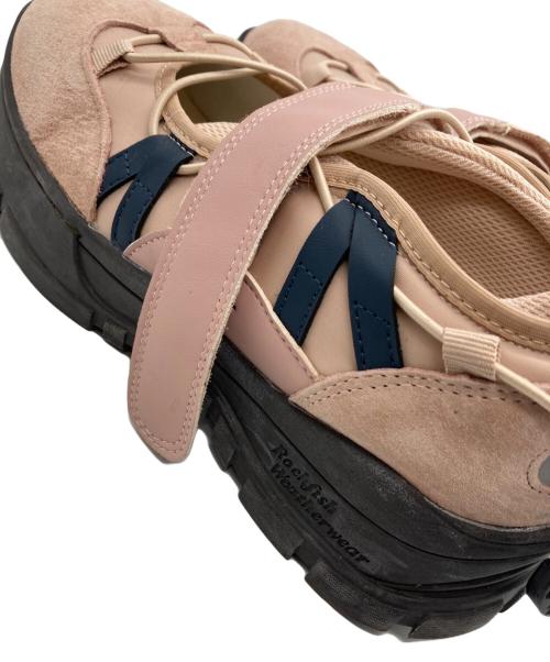 Rockfish Weatherwear（ロックフィッシュウェザーウェア）Rockfish Weatherwear (ロックフィッシュウェザーウェア) ローカットスニーカー ピンク サイズ:UK4.5の古着・服飾アイテム