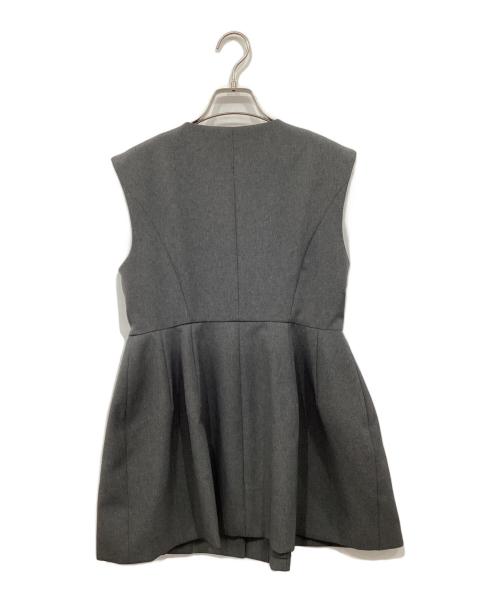 CELFORD（セルフォード）CELFORD (セルフォード) ペプラムセットアップ グレー サイズ:38の古着・服飾アイテム