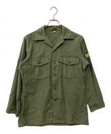 US ARMY（ユーエスアーミー）の古着「ユーティリティーシャツ」｜カーキ