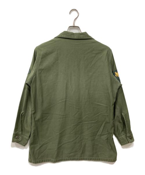 US ARMY（ユーエスアーミー）US ARMY (ユーエスアーミー) ユーティリティーシャツ カーキ サイズ:SIZE 15 1/2の古着・服飾アイテム