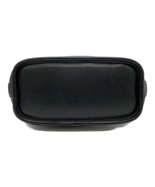 COACH（コーチ）COACH (コーチ) レザートートバッグ ブラックの古着・服飾アイテム