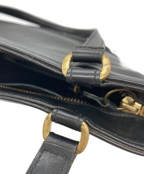 COACH（コーチ）COACH (コーチ) レザートートバッグ ブラックの古着・服飾アイテム