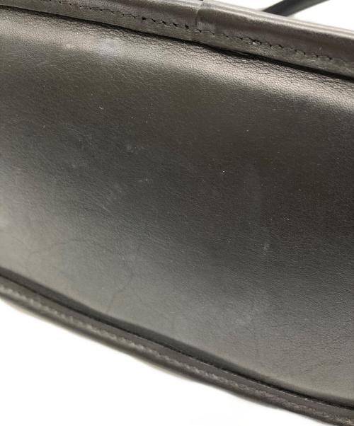 COACH（コーチ）COACH (コーチ) レザートートバッグ ブラックの古着・服飾アイテム