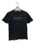 BURBERRY BLACK LABEL（バーバリーブラックレーベル）の古着「ロゴTシャツ」｜ブラック