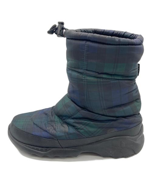 THE NORTH FACE（ザ ノース フェイス）THE NORTH FACE (ザ ノース フェイス) ヌプシブーティー グリーン×ネイビー サイズ:25㎝の古着・服飾アイテム