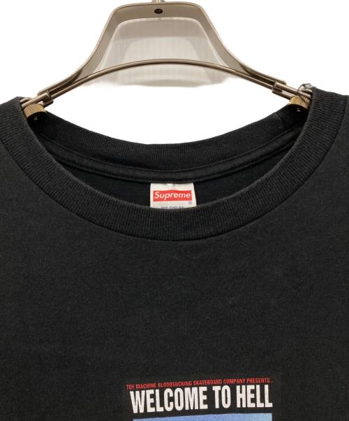 SUPREME（シュプリーム）Supreme (シュプリーム) Toy Machine Welcome To Hell Tee / トイマシーン ウェルカム トゥ ヘル ティー ブラック サイズ:XXLの古着・服飾アイテム
