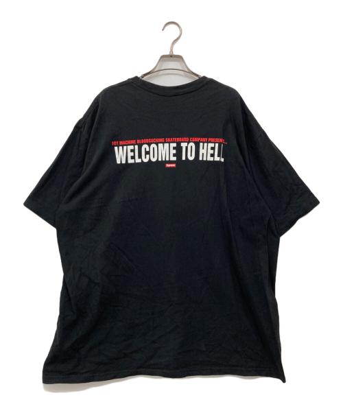 SUPREME（シュプリーム）Supreme (シュプリーム) Toy Machine Welcome To Hell Tee / トイマシーン ウェルカム トゥ ヘル ティー ブラック サイズ:XXLの古着・服飾アイテム