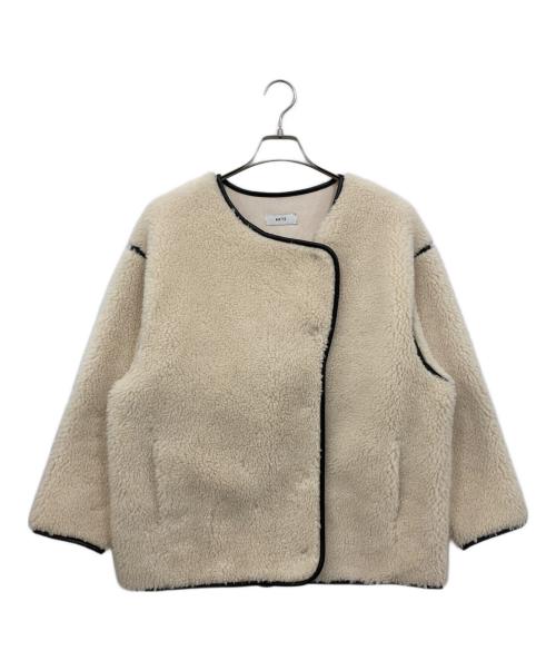 AKTE（アクテ）AKTE (アクテ) ボアジャケット アイボリー サイズ:Freeの古着・服飾アイテム