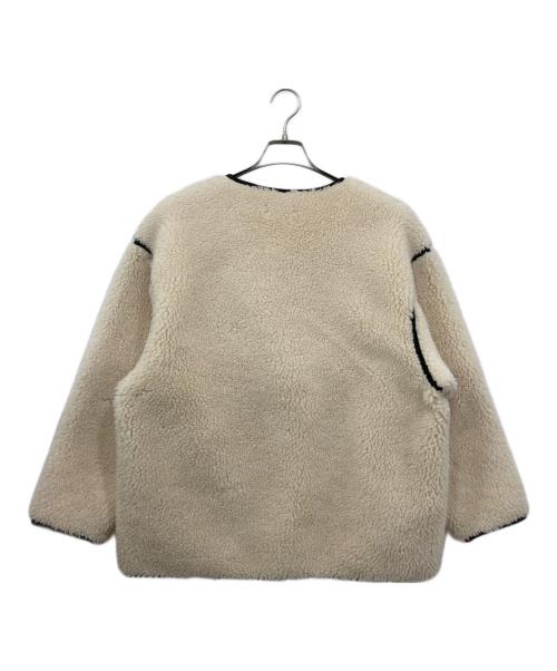 AKTE（アクテ）AKTE (アクテ) ボアジャケット アイボリー サイズ:Freeの古着・服飾アイテム