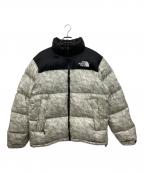 THE NORTH FACE×SUPREMEザ ノース フェイス×シュプリーム）の古着「ペーパーヌプシジャケット」｜ブラック×グレー
