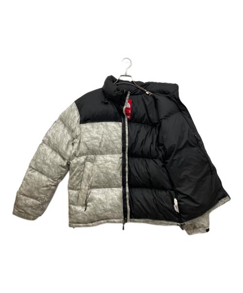 THE NORTH FACE（ザ ノース フェイス）THE NORTH FACE (ザ ノース フェイス) SUPREME (シュプリーム) ペーパーヌプシジャケット ブラック×グレー サイズ:Mの古着・服飾アイテム