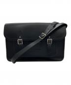 the cambridge satchel companyケンブリッチサッチェルカンパニー）の古着「レザーショルダーバッグ」｜ブラック