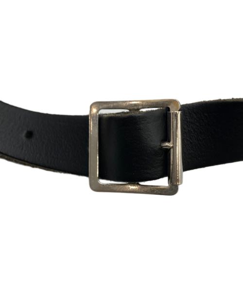 the cambridge satchel company（ケンブリッチサッチェルカンパニー）the cambridge satchel company (ケンブリッチサッチェルカンパニー) レザーショルダーバッグ ブラックの古着・服飾アイテム