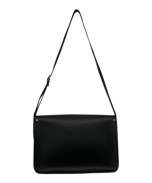 the cambridge satchel company（ケンブリッチサッチェルカンパニー）the cambridge satchel company (ケンブリッチサッチェルカンパニー) レザーショルダーバッグ ブラックの古着・服飾アイテム