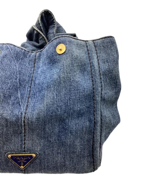 PRADA（プラダ）PRADA (プラダ) カナパデニムトートバッグ インディゴの古着・服飾アイテム