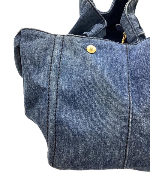 PRADA（プラダ）PRADA (プラダ) カナパデニムトートバッグ インディゴの古着・服飾アイテム