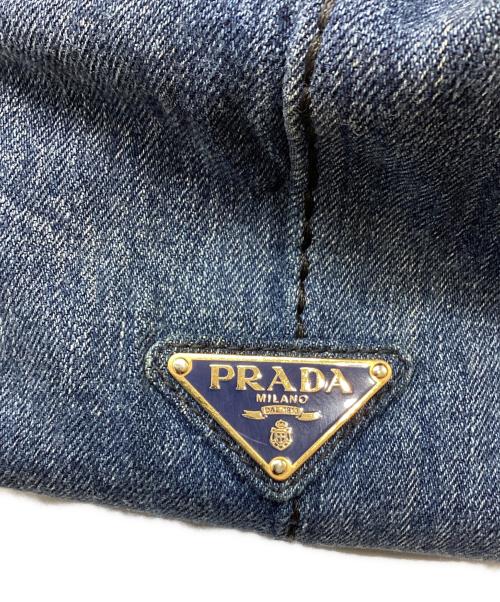 PRADA（プラダ）PRADA (プラダ) カナパデニムトートバッグ インディゴの古着・服飾アイテム