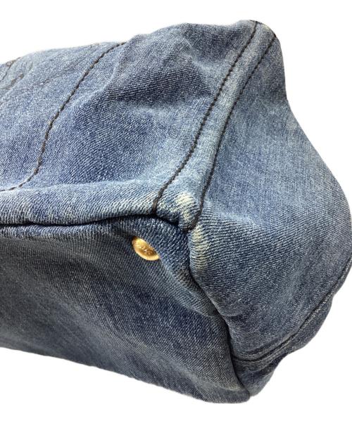 PRADA（プラダ）PRADA (プラダ) カナパデニムトートバッグ インディゴの古着・服飾アイテム