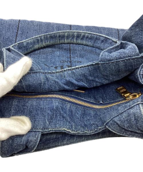 PRADA（プラダ）PRADA (プラダ) カナパデニムトートバッグ インディゴの古着・服飾アイテム