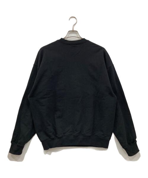 BALENCIAGA（バレンシアガ）BALENCIAGA (バレンシアガ) PARISロゴスウェット ブラック サイズ:Lの古着・服飾アイテム