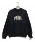 BALENCIAGA（バレンシアガ）の古着「PARISロゴスウェット」｜ブラック